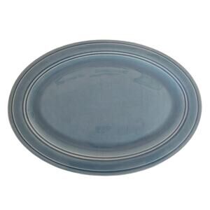 VERNON WARE Early California Blue 12.5" Long Oval Serving Platter